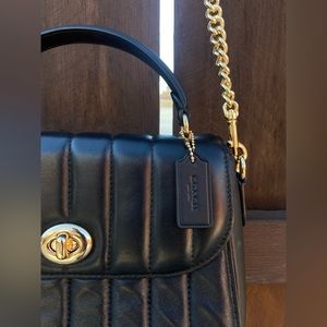COACH Marlie Top Handle Satchel with Quilting